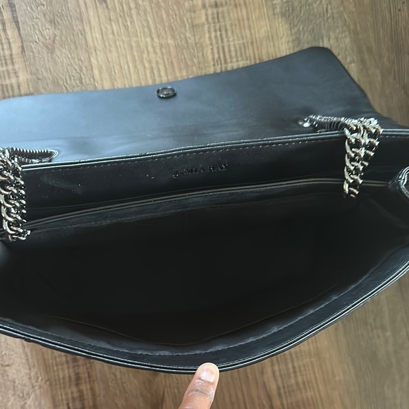 Black Luxury Shoulder Bag with Monogram Design Bundle - Picture 2 of 5